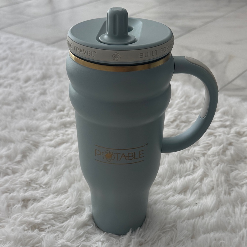 NEW 40 oz Tumbler and accessories - Cosmic Mint